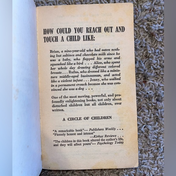 A Circle of Children by Mary MacCracken - Picture 4 of 5